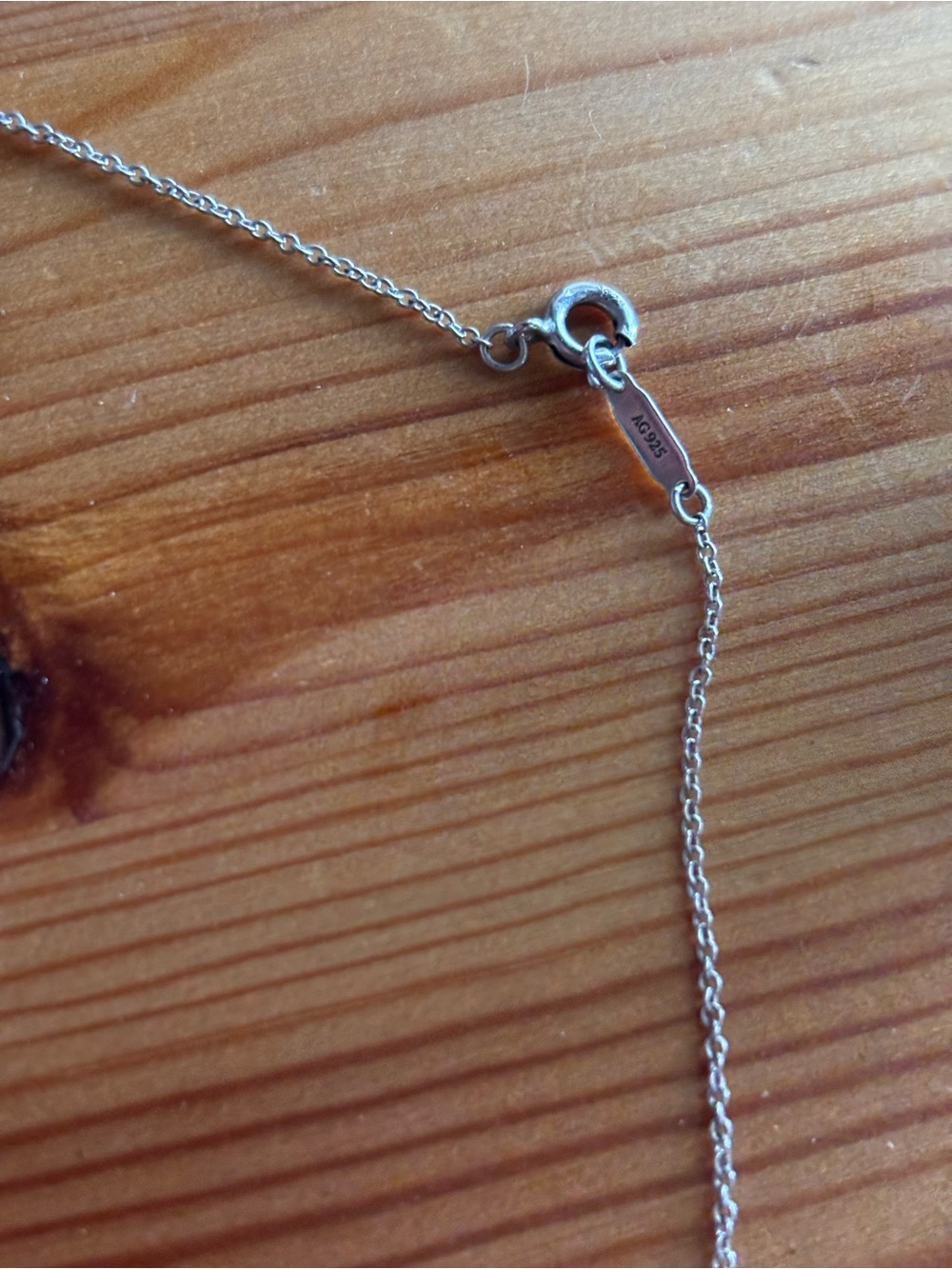 Tiffany & Co. Ziegfeld Silver Pearl Pendant Necklace - Picture 4 of 5